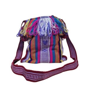 Morral rayas telar