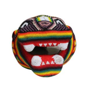 Cabeza jaguar chaquira