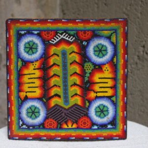 Cuadro chaquira 'Maíz'