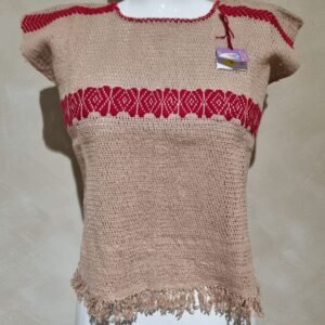 Blusa café claro