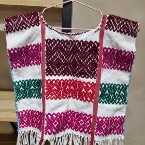 Blusa infantil telar de cintura