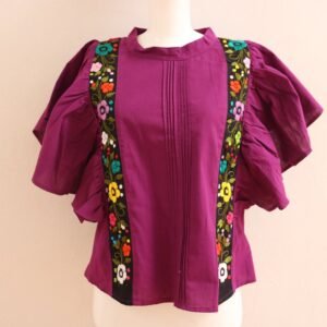 Blusa olanes bugambilia