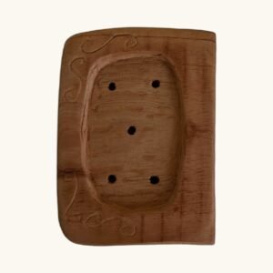 Jabonera de madera